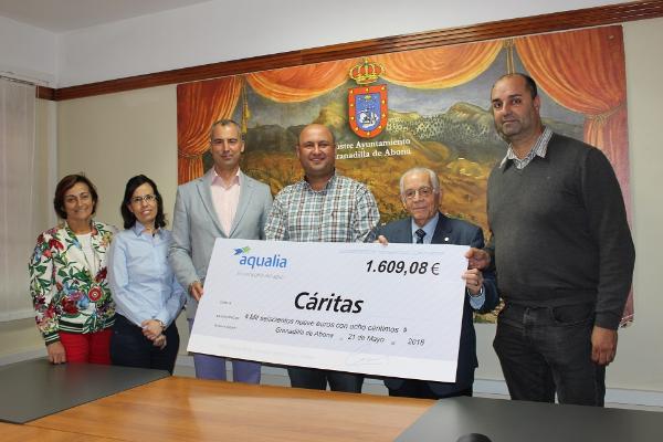 Aqualia colabora con la casa de acogida de Cáritas en el municipio tinerfeño de Granadilla de Abona